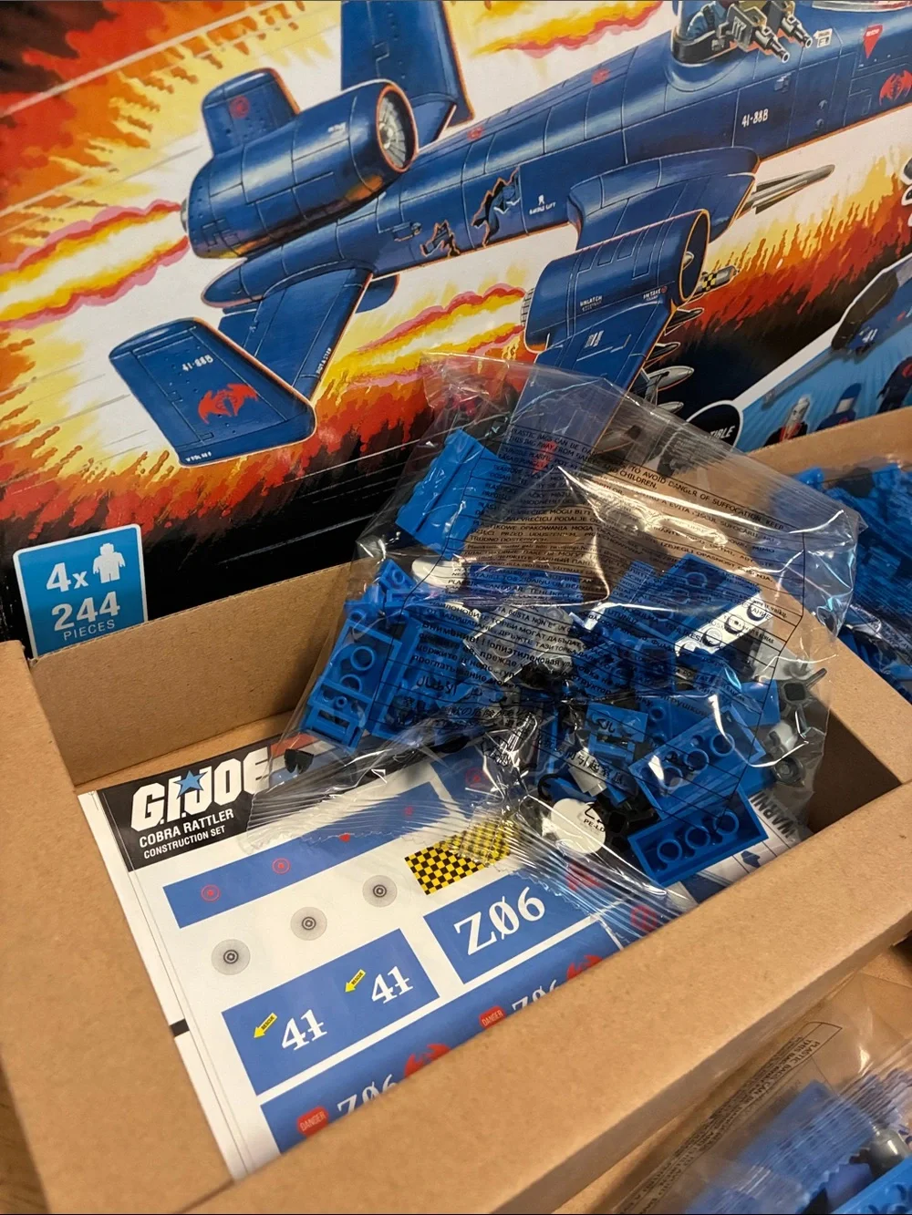 G.I. Joe Cobra Rattler Construction Set